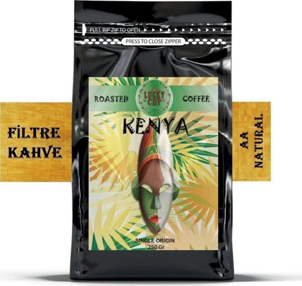 Lucky Cup Kenya Aa Yöresel Kahve 250 Gr - Image 1