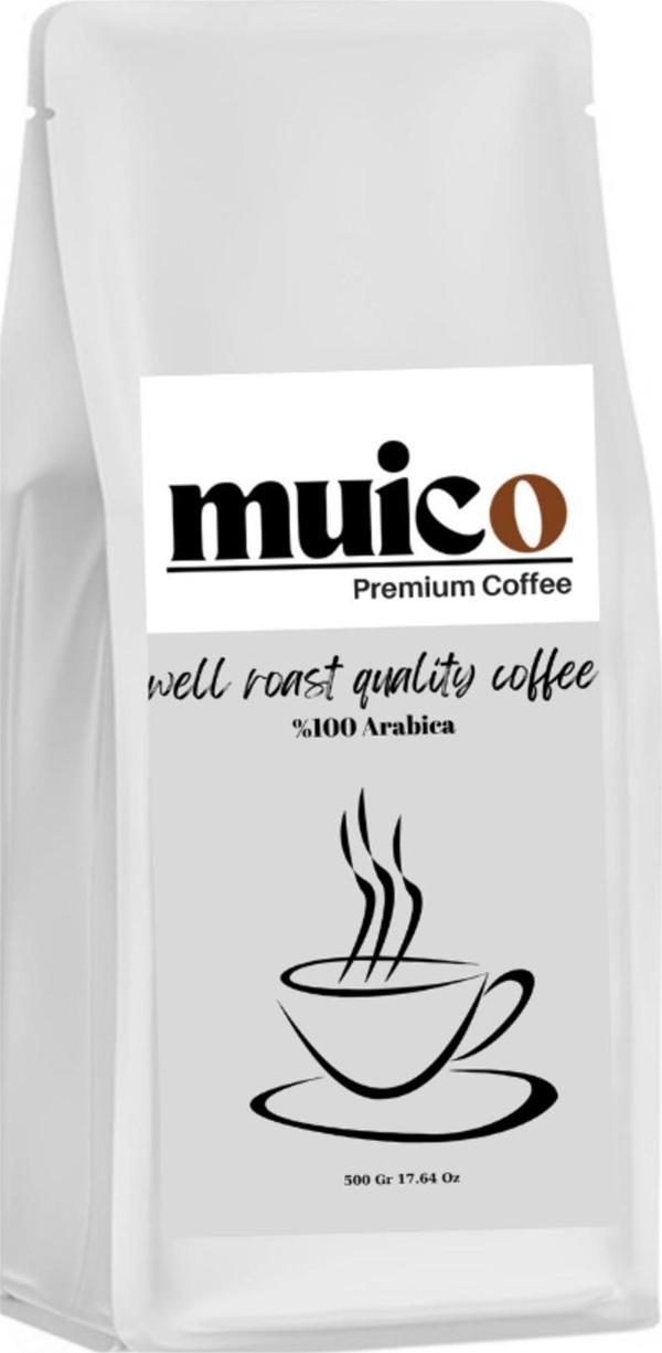 Lucky Cup Muico Premium Çekirdek Kahve %100 Arabica 500gr - Image 1