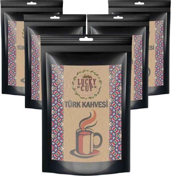 Lucky Cup Türk Kahvesi 200*5 1 Kg - Image 1