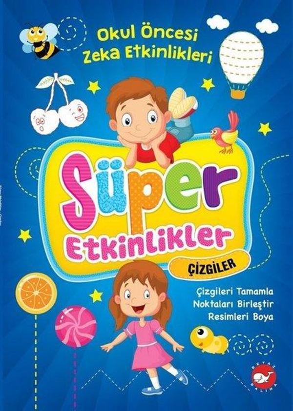 Çizgiler-Süper Etkinlikler - Beyaz Balina Yayınları - Image 1