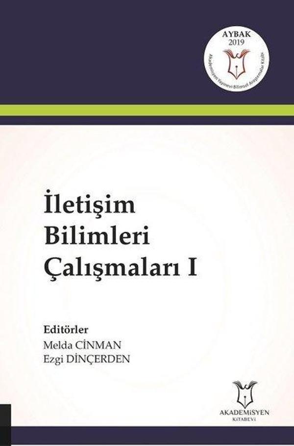 İletişim Bilimleri Çalışmaları-1 - Akademisyen Kitabevi - Image 1