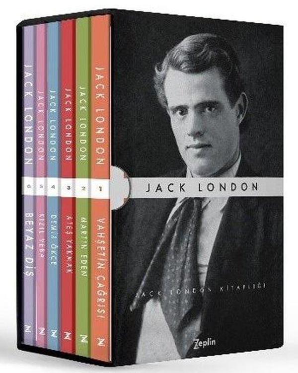 Jack London Seti-6 Kitap Takım Kutulu - Zeplin Kitap - Image 1