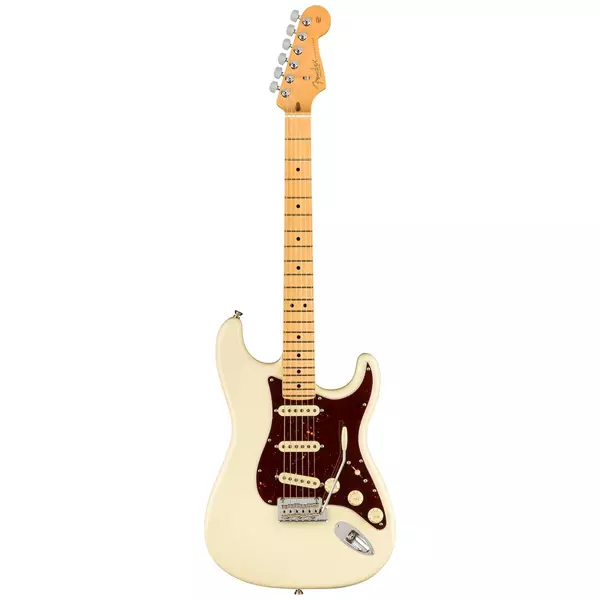 Fender American Professional II Stratocaster Akçaağaç Klavye Olympic White Elektro Gitar - Image 1