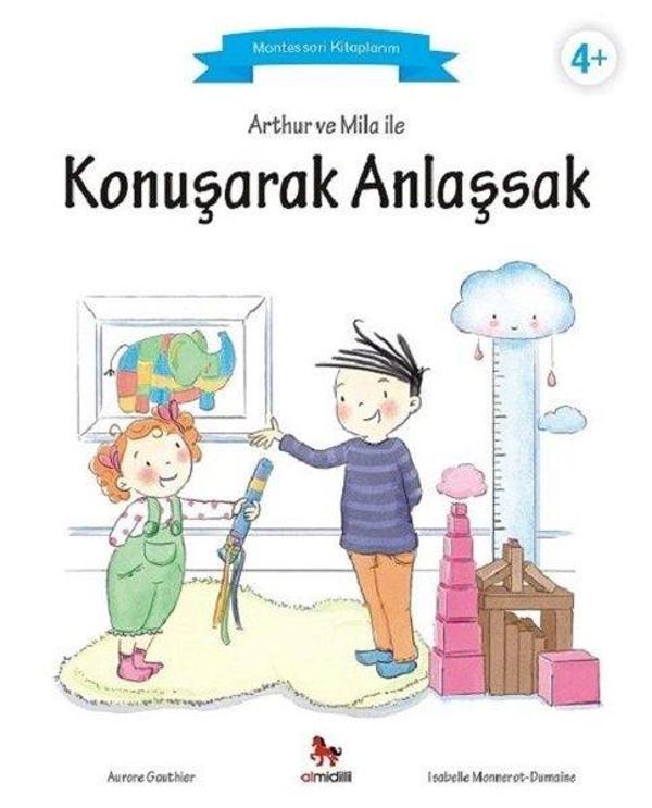 Arthur ve Mila ile Konuşarak Anlaşsak-Montessori Kitaplarım - Almidilli - Image 1