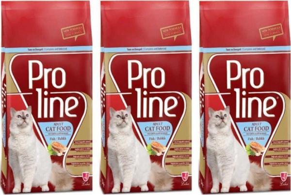 Proline Balıklı Yetişkin Kedi Maması 1,5 Kg 3 Adet - Image 1