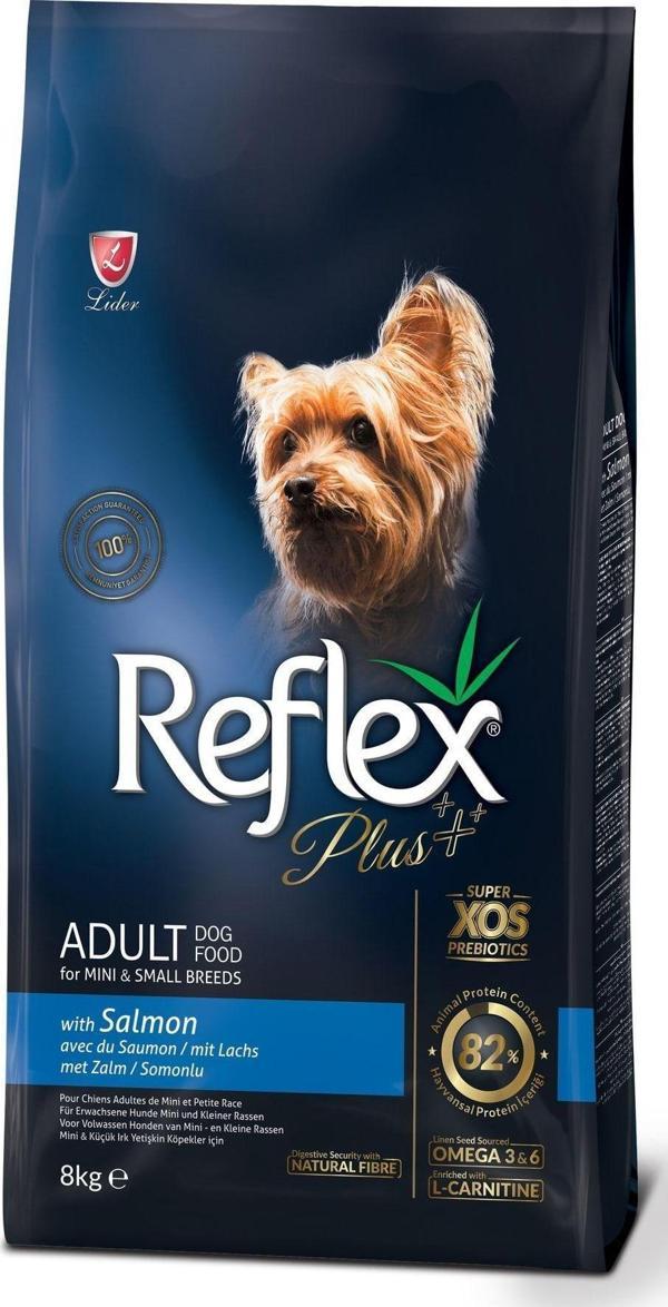 Reflex Küçük&mini Irk Somonlu Yetişkin Köpek Maması 8 Kg - Image 1