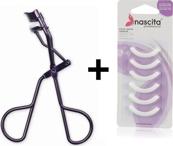 Nascita Kirpik Kıvırıcı Makas + 6 lı Yedek - Image 1