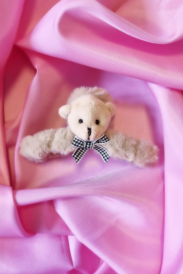 Ayıcıklı Camel Peluş Toka - Image 1