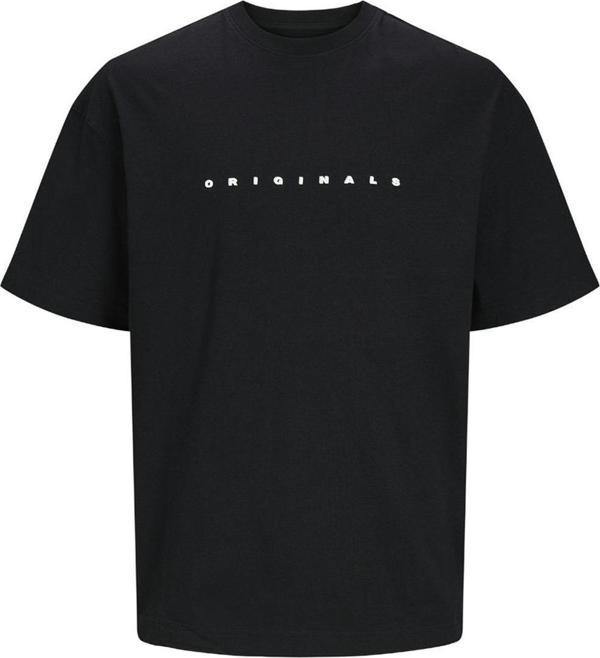 Jack&Jones 12251966 Joreaster Activity Tee Ss Crew Neck Siyah - Image 1