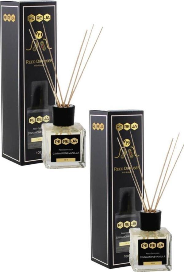 Pereja Çubuklu Oda Kokusu Tarçın Vanilya 100 Ml X 2 Adet - Image 1