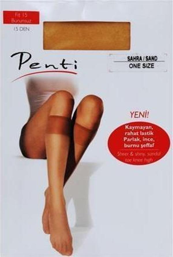 Penti Dizaltı Çorap Fit 15 Den 51 Sahra Açık Ten - Image 1