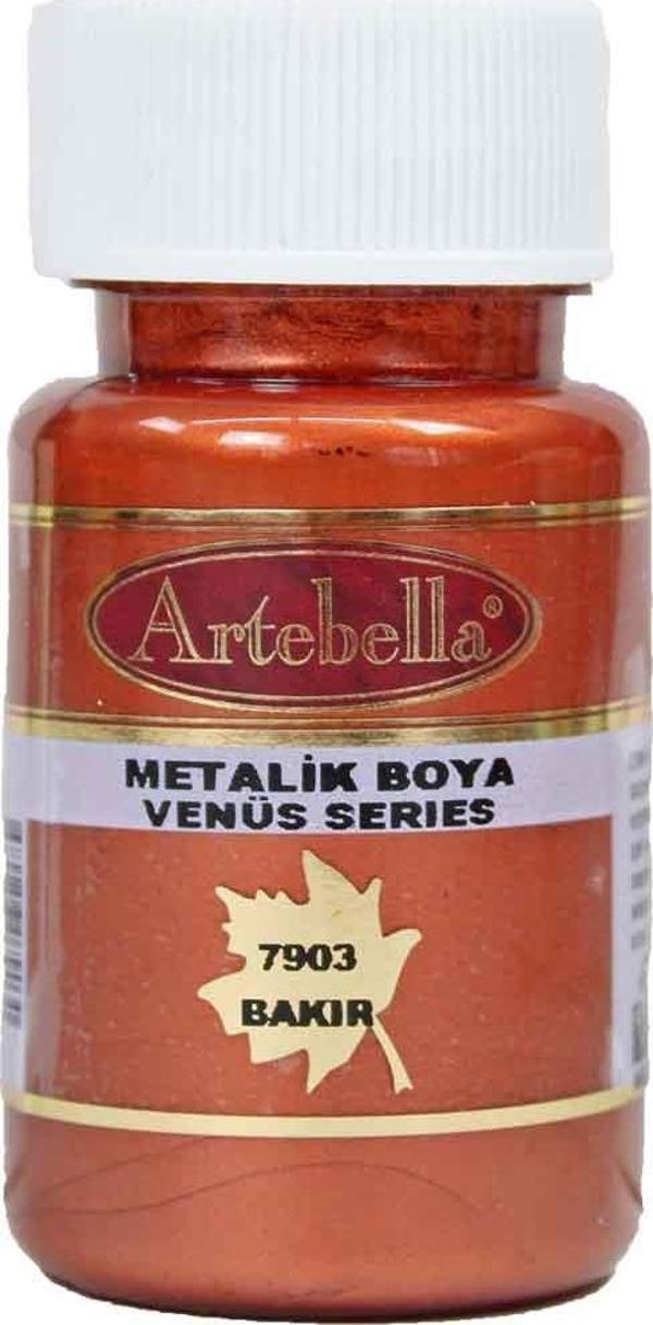 Artebella Bakır 7903 Metalik Boya Venüs Serisi 50 ml - Image 1