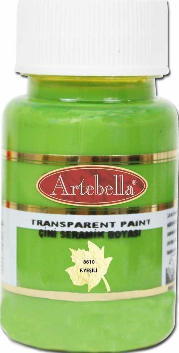 Artebella Çini Seramik Boyası 8610 Fıstık Yeşili 50 ml - Image 1