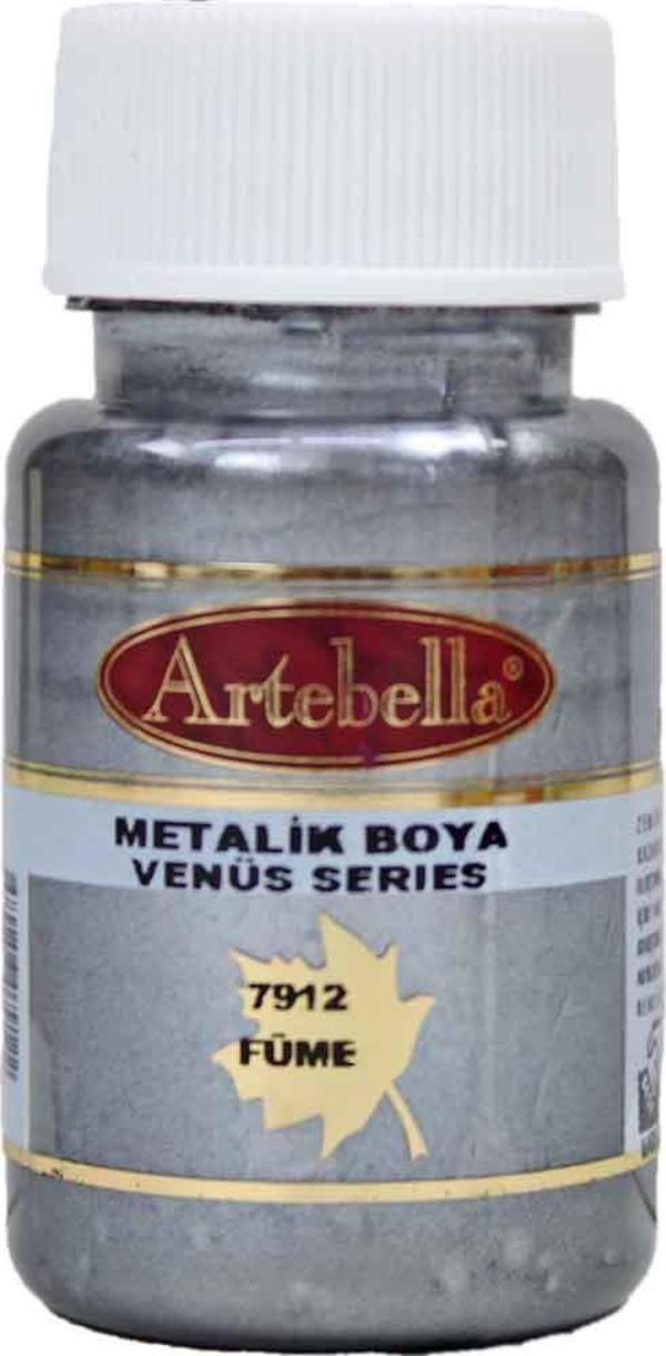 Artebella Füme 7912 Metalik Boya Venüs Serisi 50 ml - Image 1