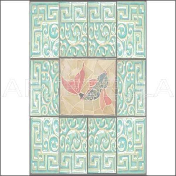 Artebella Kolay Transfer 1565k Mozaik Desen Opak 23x34 cm - Image 1