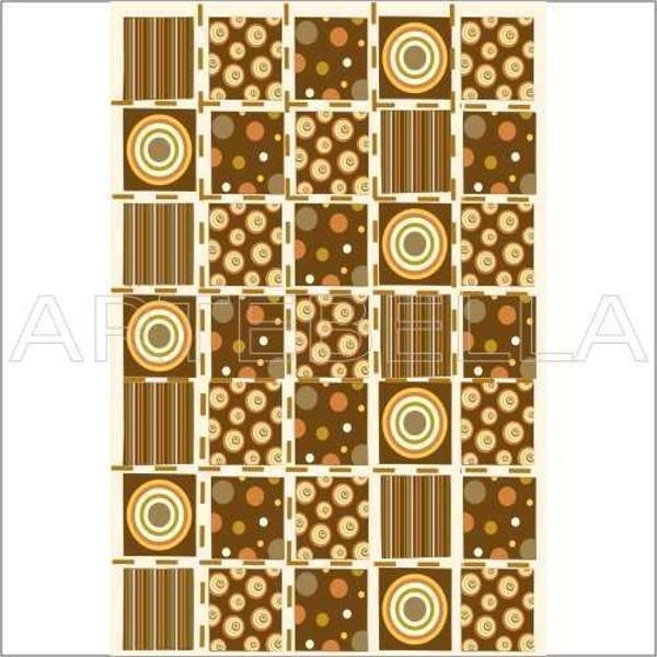 Artebella Kolay Transfer 1581v Mozaik Desen Transparan 23x34 cm - Image 1