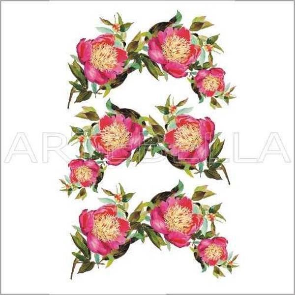 Artebella Kolay Transfer 1627v Transparan 35x50cm - Image 1