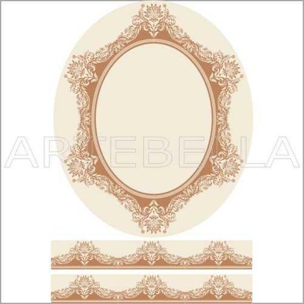 Artebella Kolay Transfer 1751v Dantel Desen Transparan 23x34 cm - Image 1