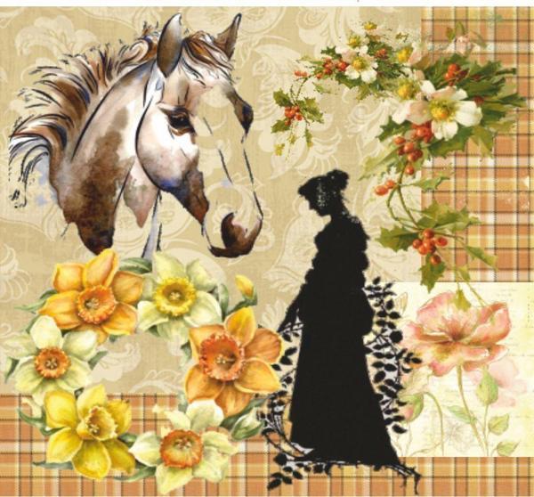 Artebella Kolay Transfer 6008v Mixart Transparan 25x25 cm - Image 1