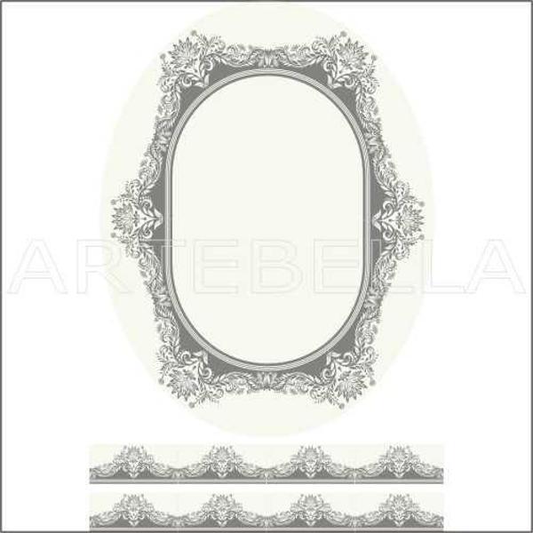 Artebella Kolay Transfer 1752k Dantel Desen Opak 23x34 cm - Image 1