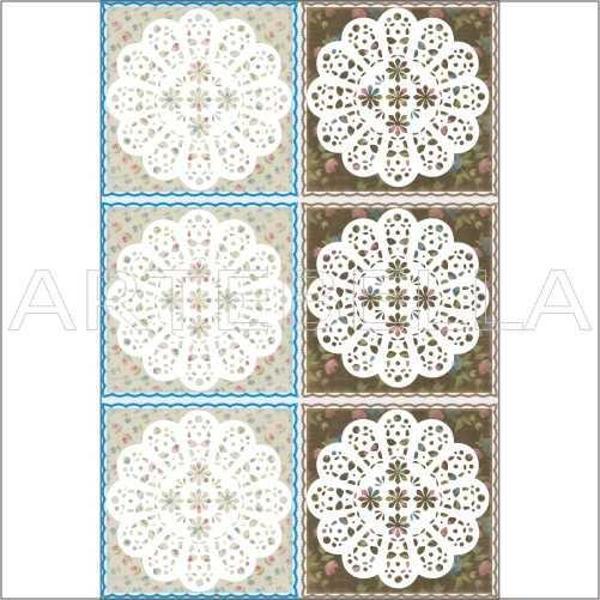 Artebella Kolay Transfer 1760v Dantel Desen Transparan 23x34 cm - Image 1