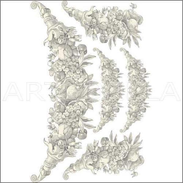 Artebella Kolay Transfer 1764k Dantel Desen Opak 23x34 cm - Image 1