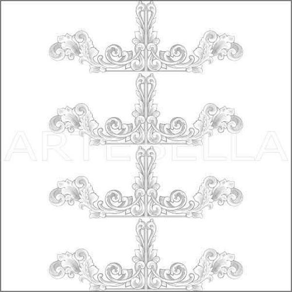 Artebella Kolay Transfer 1770k Dantel Desen Opak 23x34 cm - Image 1