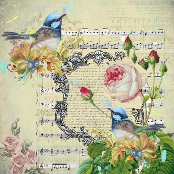 Artebella Kolay Transfer 6052v Mixart Transparan 25x25 cm - Image 1