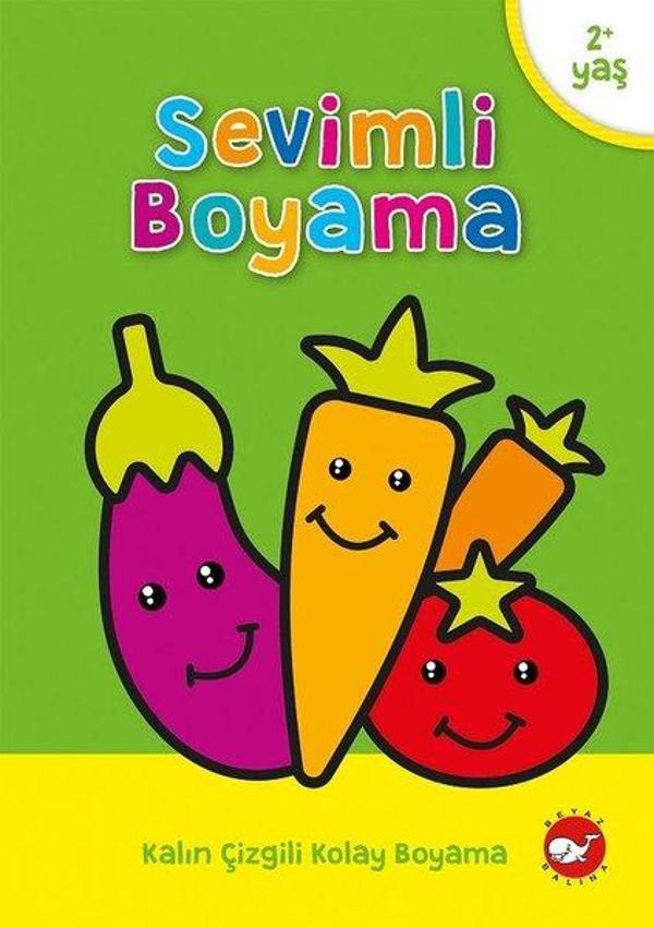Sevimli Boyama 2+Yaş - Beyaz Balina Yayınları - Image 1