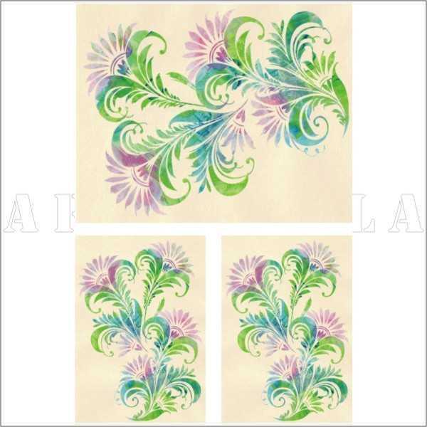 Artebella Kolay Transfer 931v Soft Desen Transparan 23x34 cm - Image 1