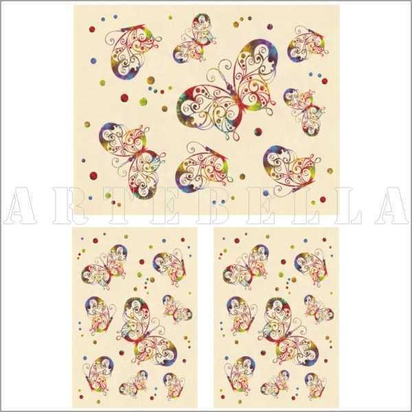 Artebella Kolay Transfer 934v Soft Desen Transparan 23x34 cm - Image 1