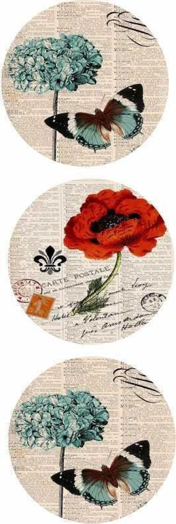 Artebella Kolay Transfer 6139v Mixart Transparan 10x25 cm - Image 1