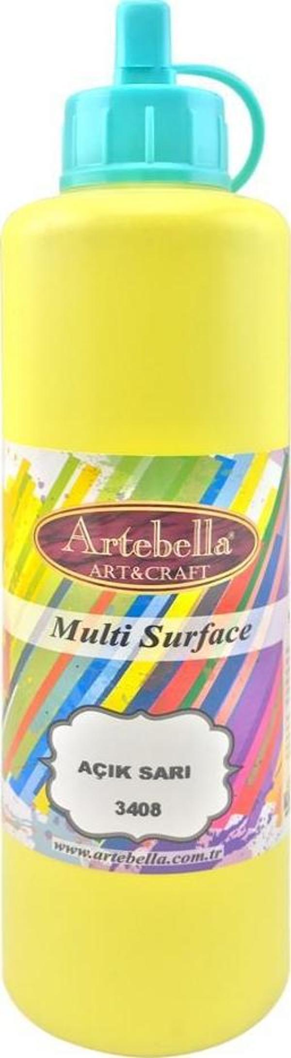 Artebella Multi Surface Boya 3408 Açık Sarı 500 ml - Image 1