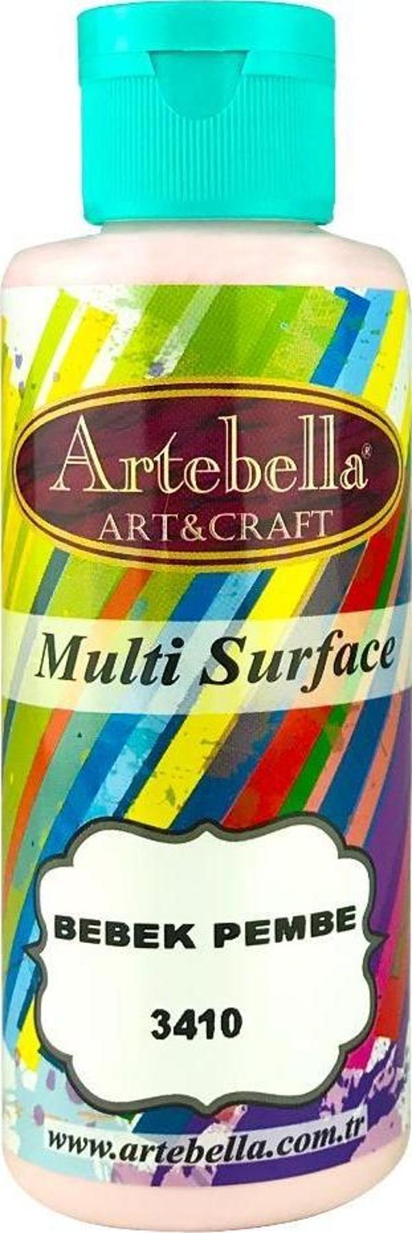Artebella Multi Surface Boya 3410 Bebek Pembe 130 ml - Image 1
