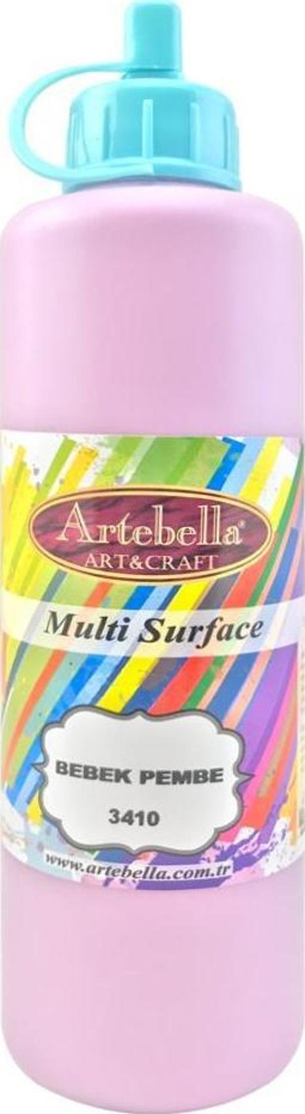 Artebella Multi Surface Boya 3410 Bebek Pembe 500 ml - Image 1