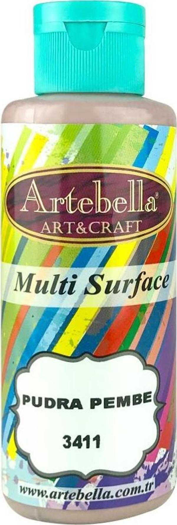 Artebella Multi Surface Boya 3411 Pudra Pembe 130 ml - Image 1