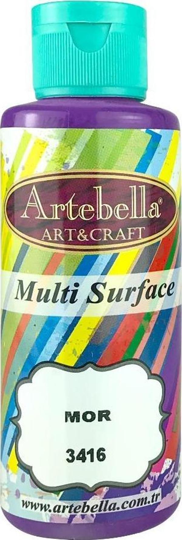 Artebella Multi Surface Boya 3416 Mor 130 ml - Image 1