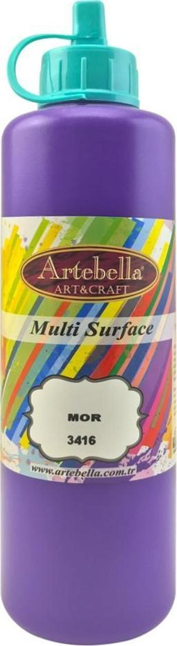 Artebella Multi Surface Boya 3416 Mor 500 ml - Image 1