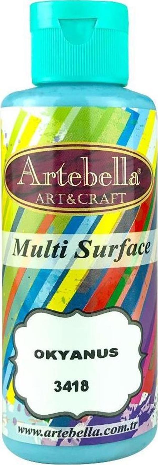 Artebella Multi Surface Boya 3418 Okyanus 130 ml - Image 1
