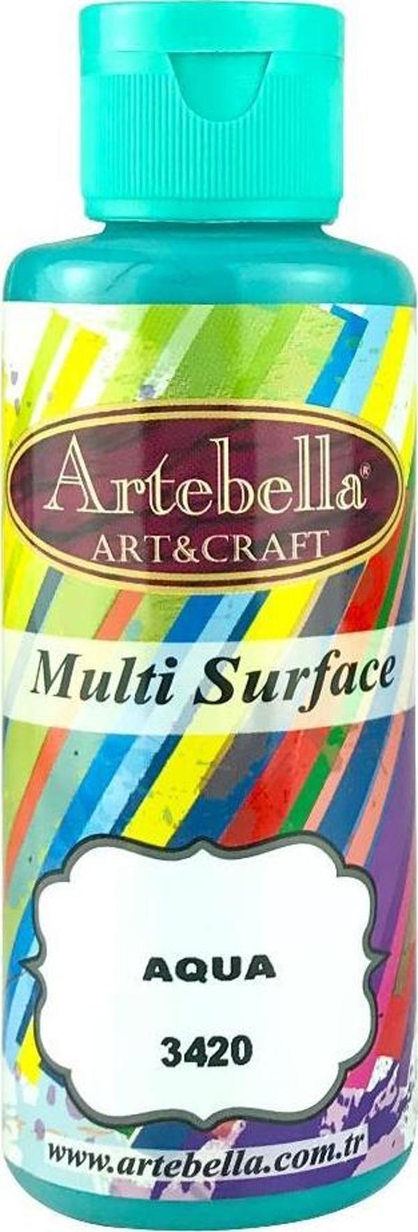 Artebella Multi Surface Boya 3420 Aqua 130 ml - Image 1