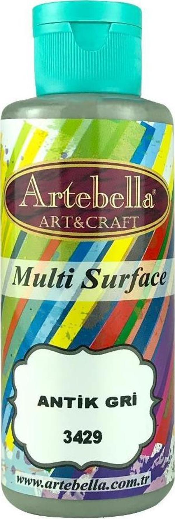 Artebella Multi Surface Boya 3429 Antik Gri 130 ml - Image 1