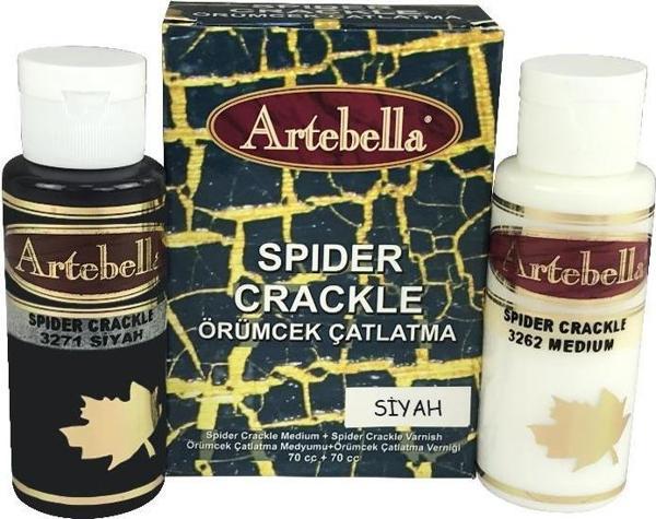 Artebella Örümcek Çatlatma Seti 70cc+70cc Siyah - Image 1