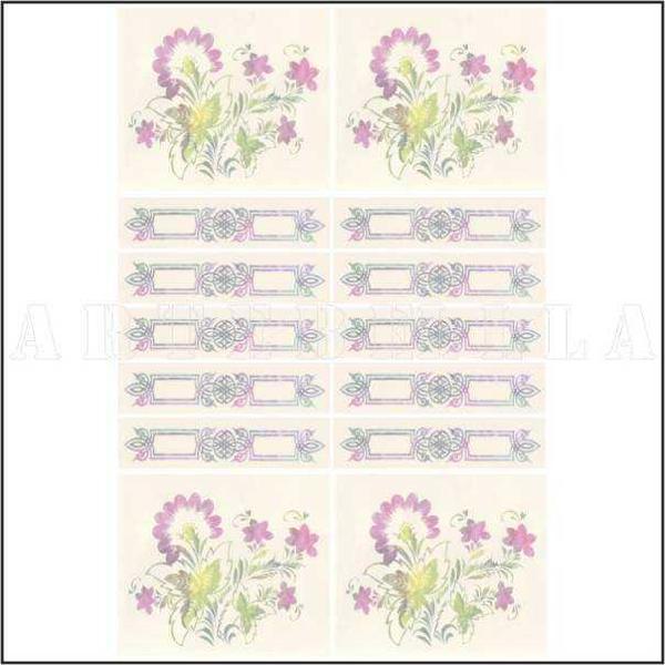 Artebella Kolay Transfer 915k Soft Desen Opak 23x34 cm - Image 1