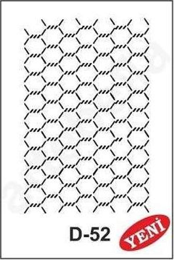 Artebella Stencil D-52 20x30 cm - Image 1