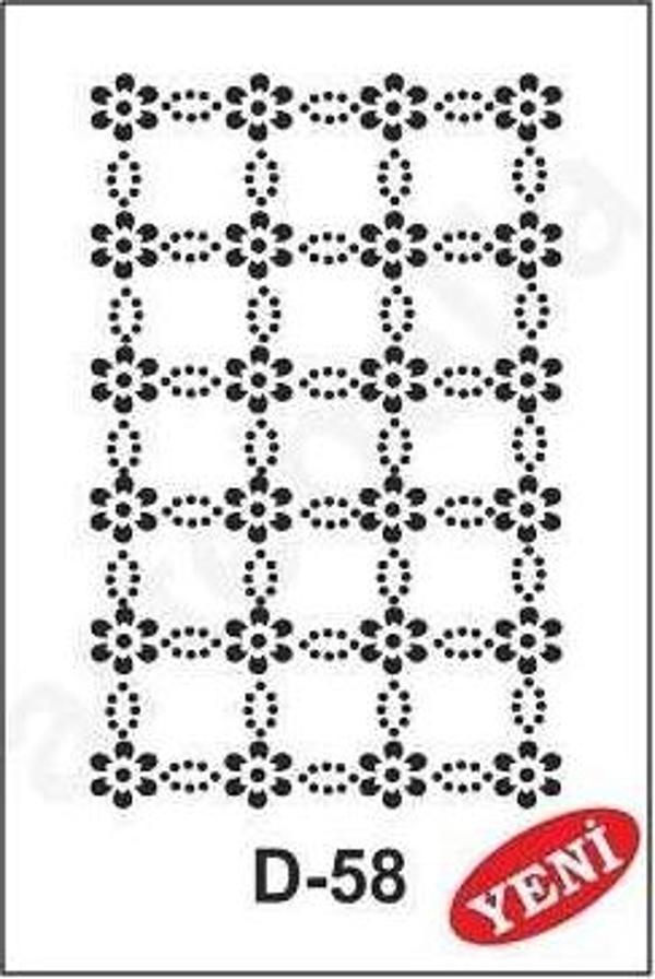 Artebella Stencil D-58 20x30 cm - Image 1