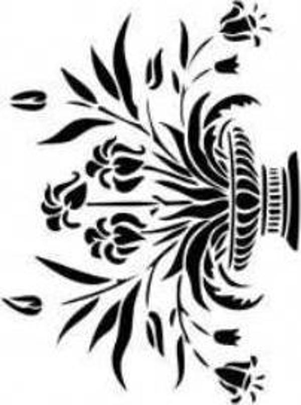 Artebella Stencil D-6 20x30 cm - Image 1