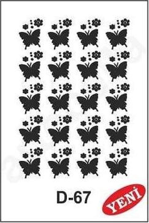 Artebella Stencil D-67 20x30 cm - Image 1