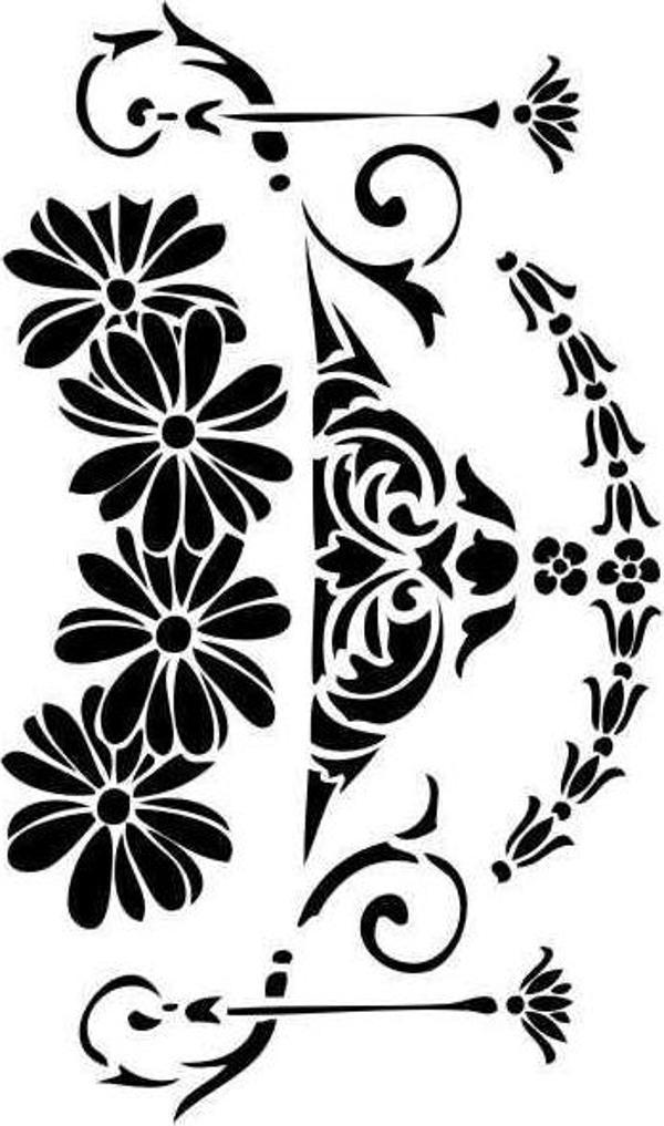 Artebella Stencil D-7 20x30 cm - Image 1