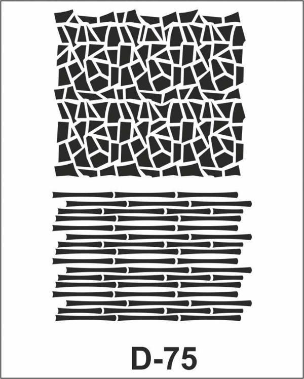 Artebella Stencil D-75 20x30 cm - Image 1