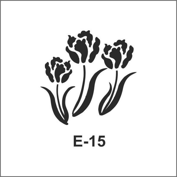 Artebella Stencil E-15 10x10 cm - Image 1